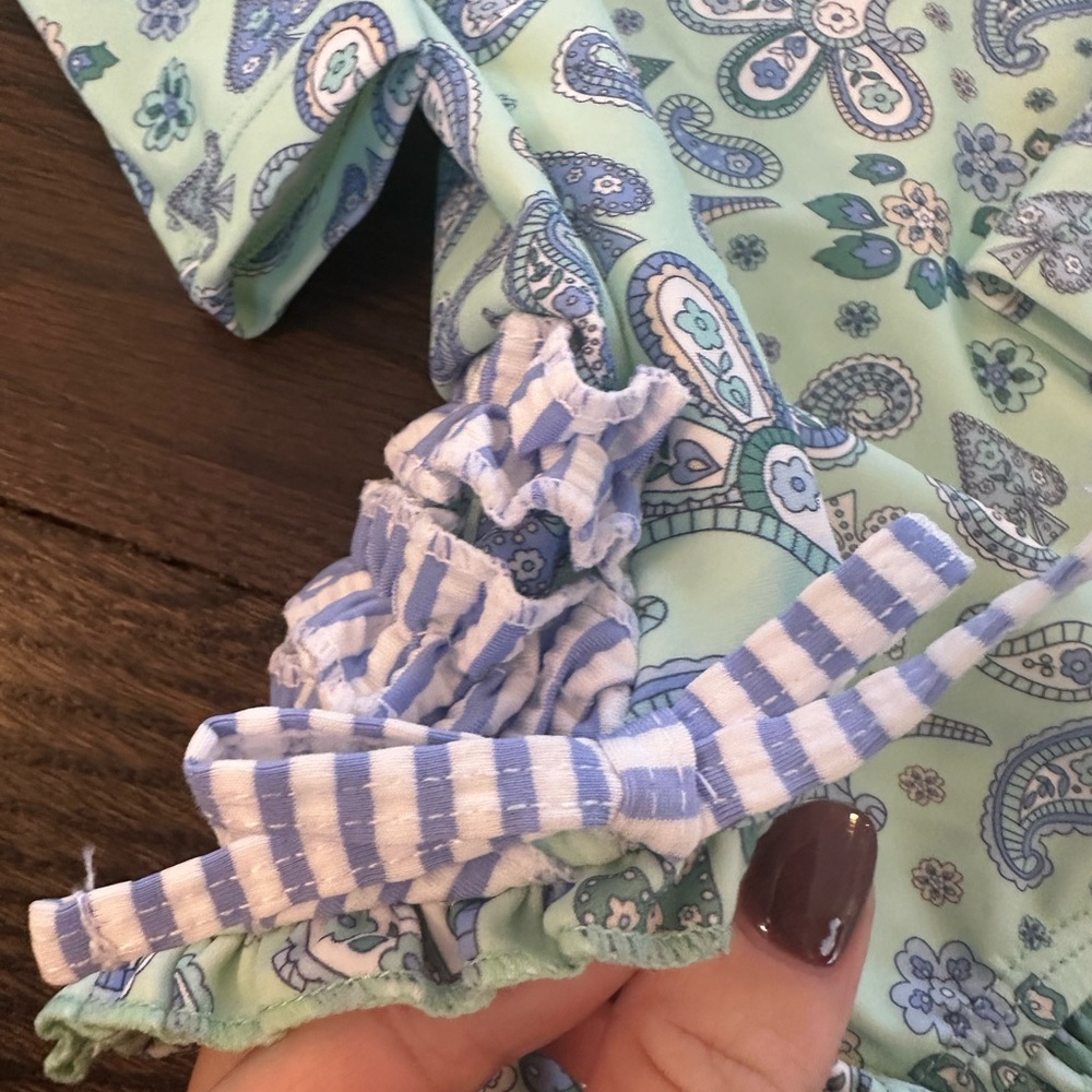 3-6 Month Ruffle Butts Swimsuit - Picture 4 of 8